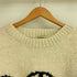 ニッチ niche. macmahon knitting mills LINE PEACE CREW NECK KNIT メンズ